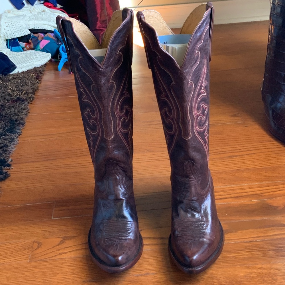 Idyllwind Dark Brown Leather Heeled Boots